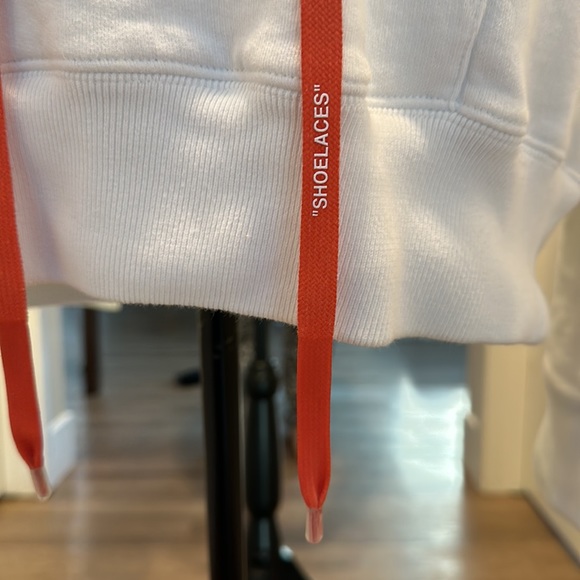 OFF-WHITE C/O VIRGIL ABLOH Acrylic Arrows Hoodie New - Picture 8 of 13